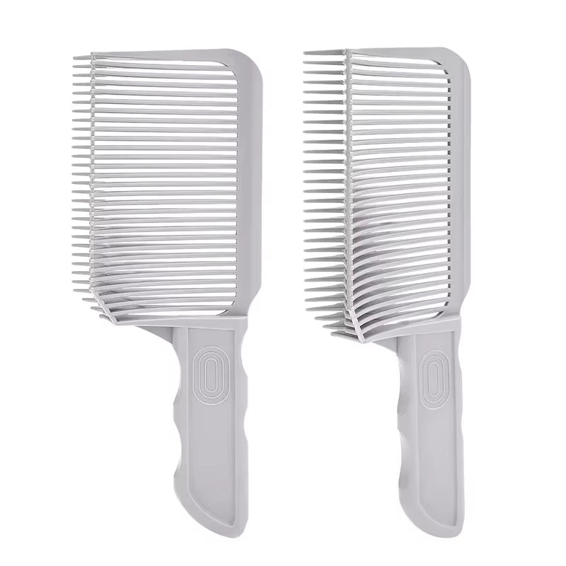 Fading Comb Professional Hairdresser Mixed Flat Headed Men'S Hair Comb anti Heat Fade Brush Men'S Hair Comb Salon Styling Tool