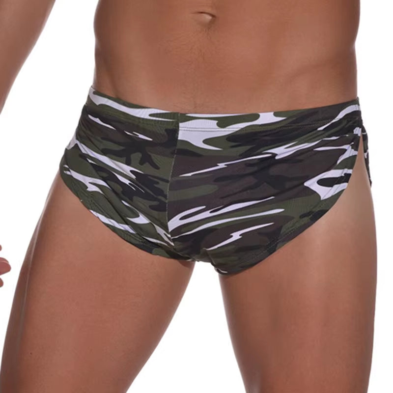 Camouflage Mens Sport Running Shorts Gym Fitness Quick Dry Sweatpants Sexy Male Hombre Breathable Camo Jogging Short Pants