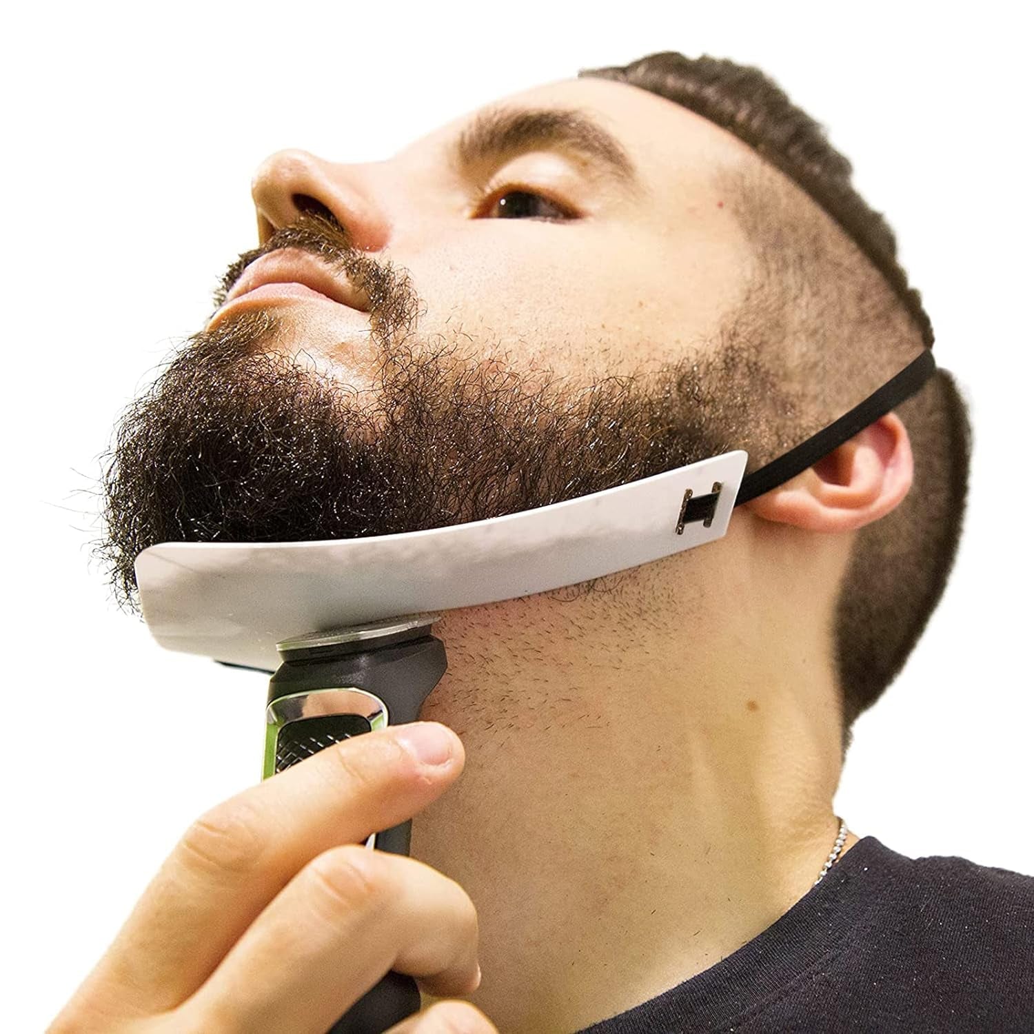 Guia De Escote Para Moldeador De Barba Para Hombres Plantilla Para Dar Formas