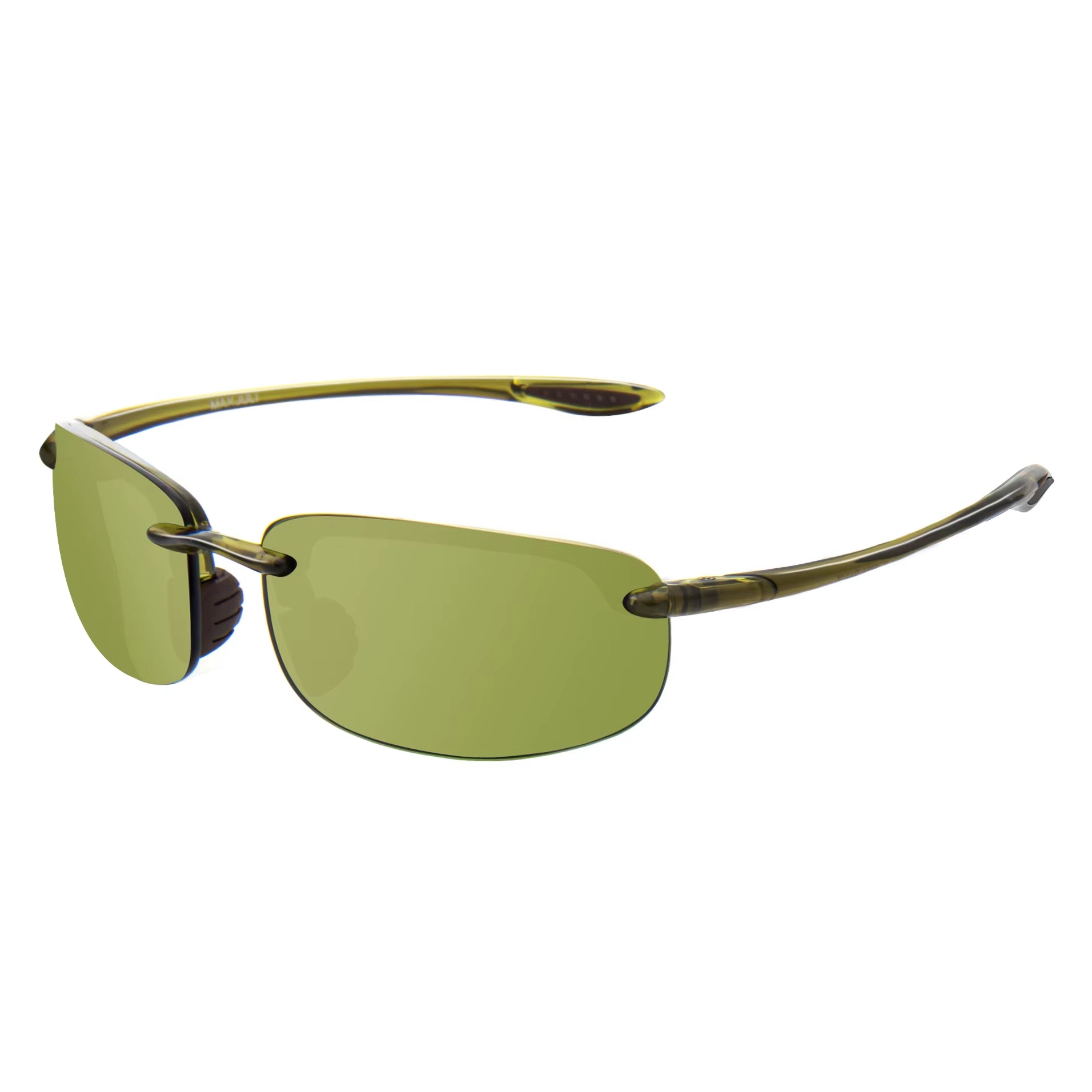 JULI Matrix Classic Sports Sunglasses for Men and Women Driving and Running Rimless Ultralight Frame Sun Glasses Men UV400
